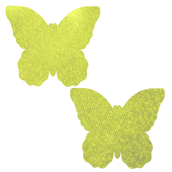 Yellow Velvet Butterfly
