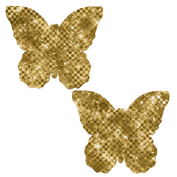 Confetti Gold Butterfly