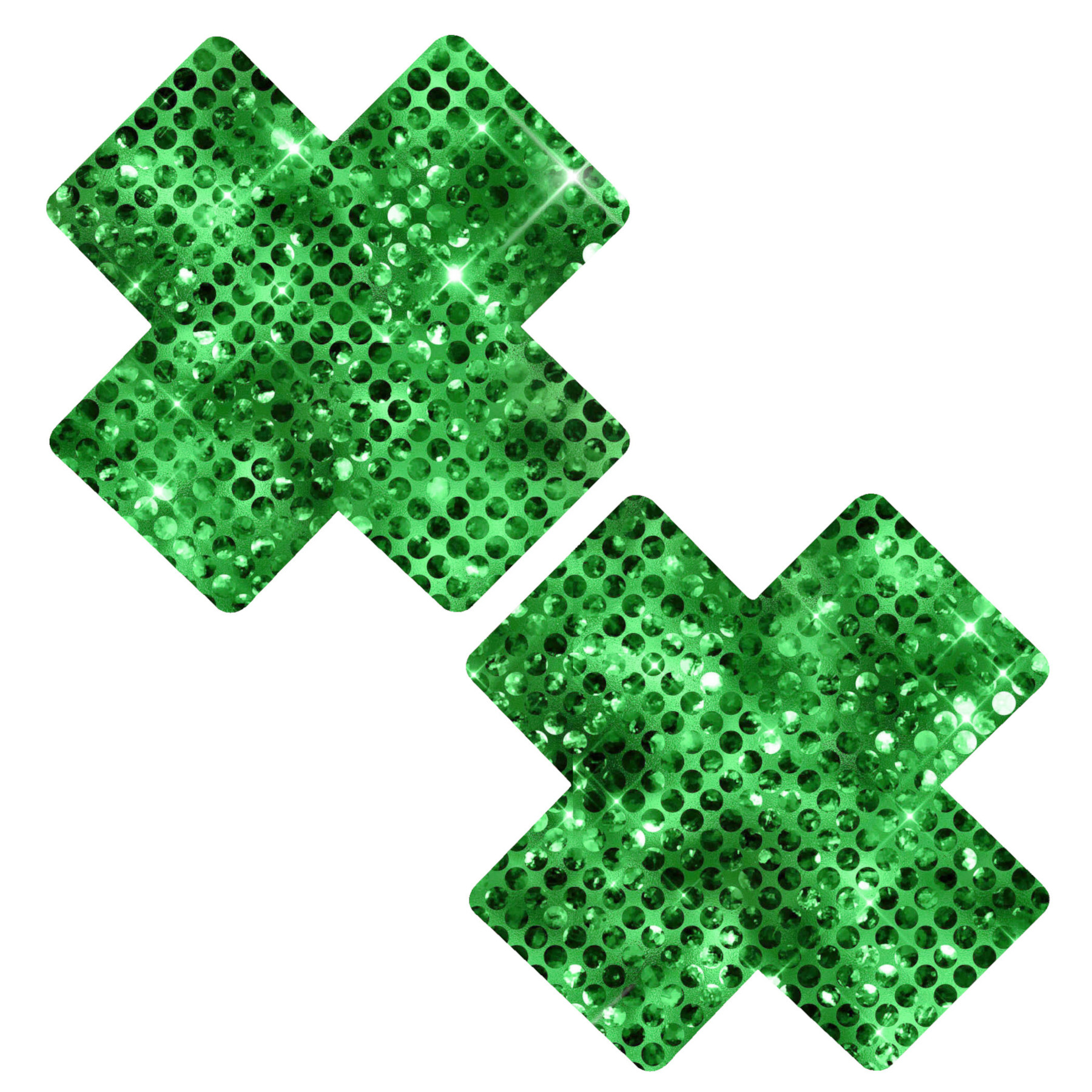 Confetti Green Cross