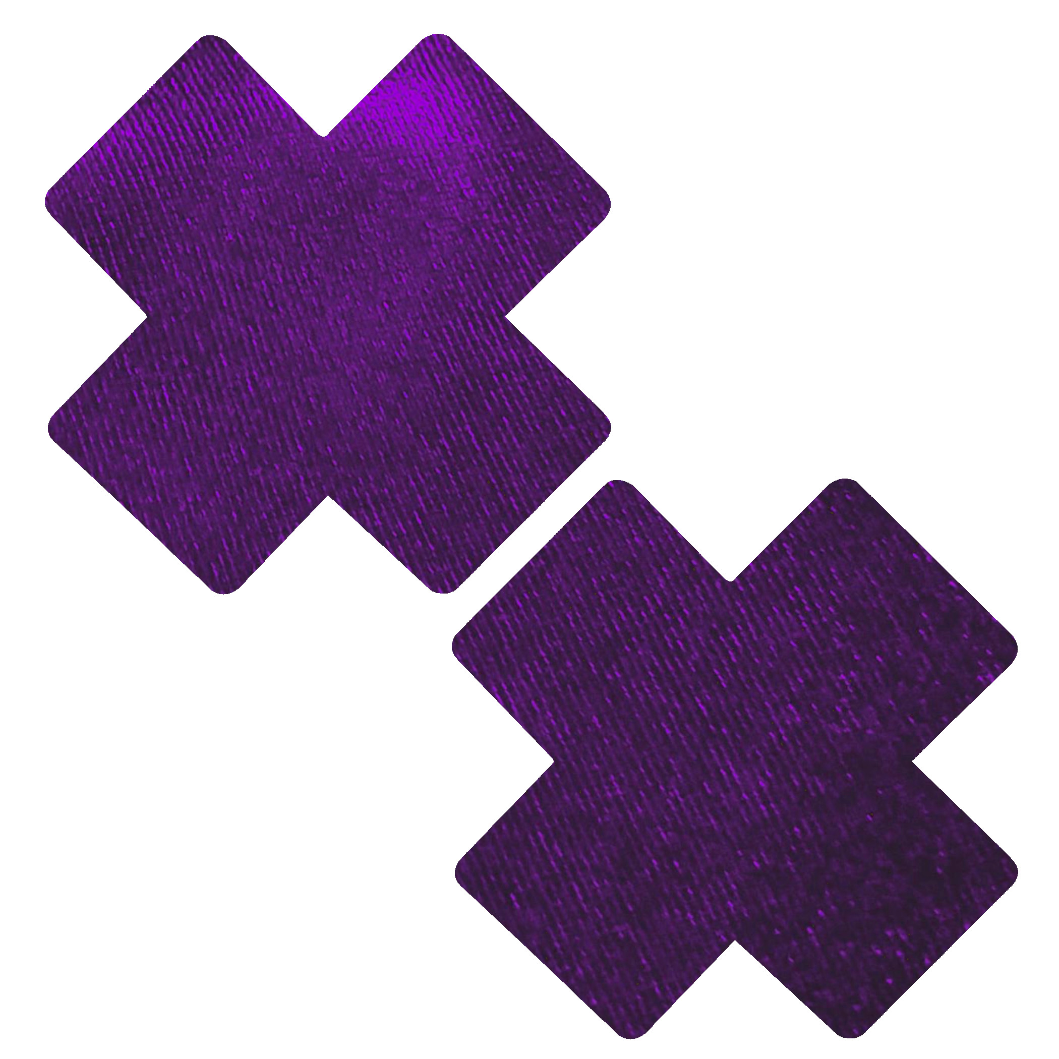 Purple Velvet Cross