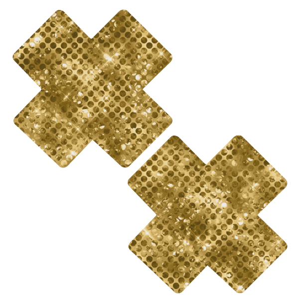 Confetti Gold Cross