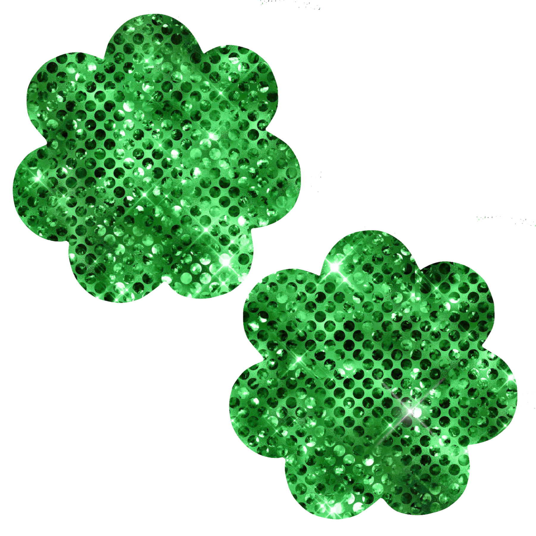 Confetti Green Flower