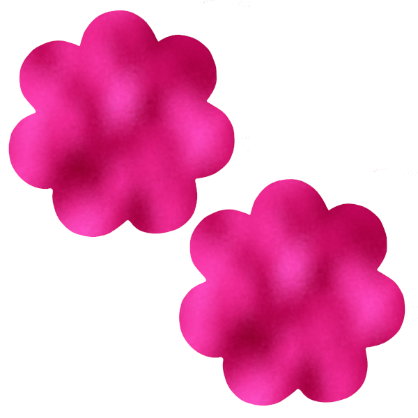 Metallic Pink Flower