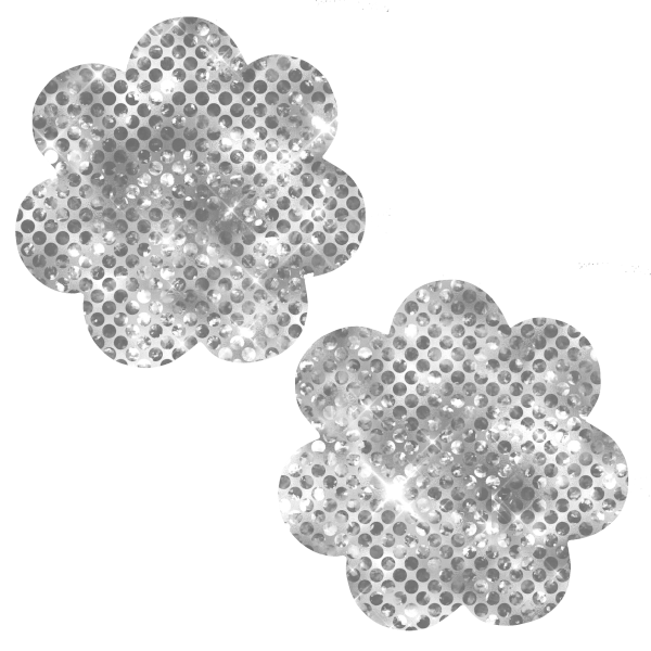 Confetti Silver Flower