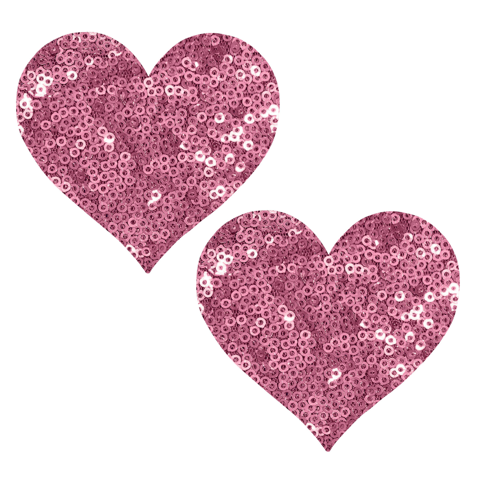 Pink Sequin Heart