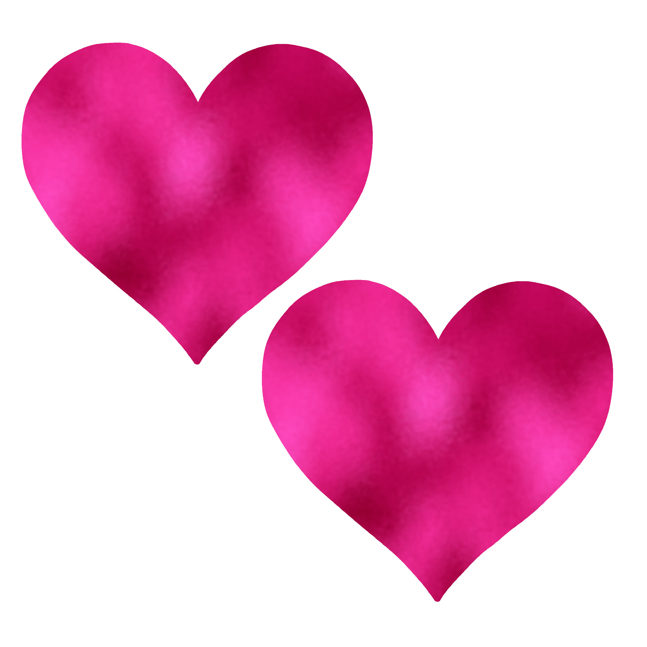 Metallic Pink Heart