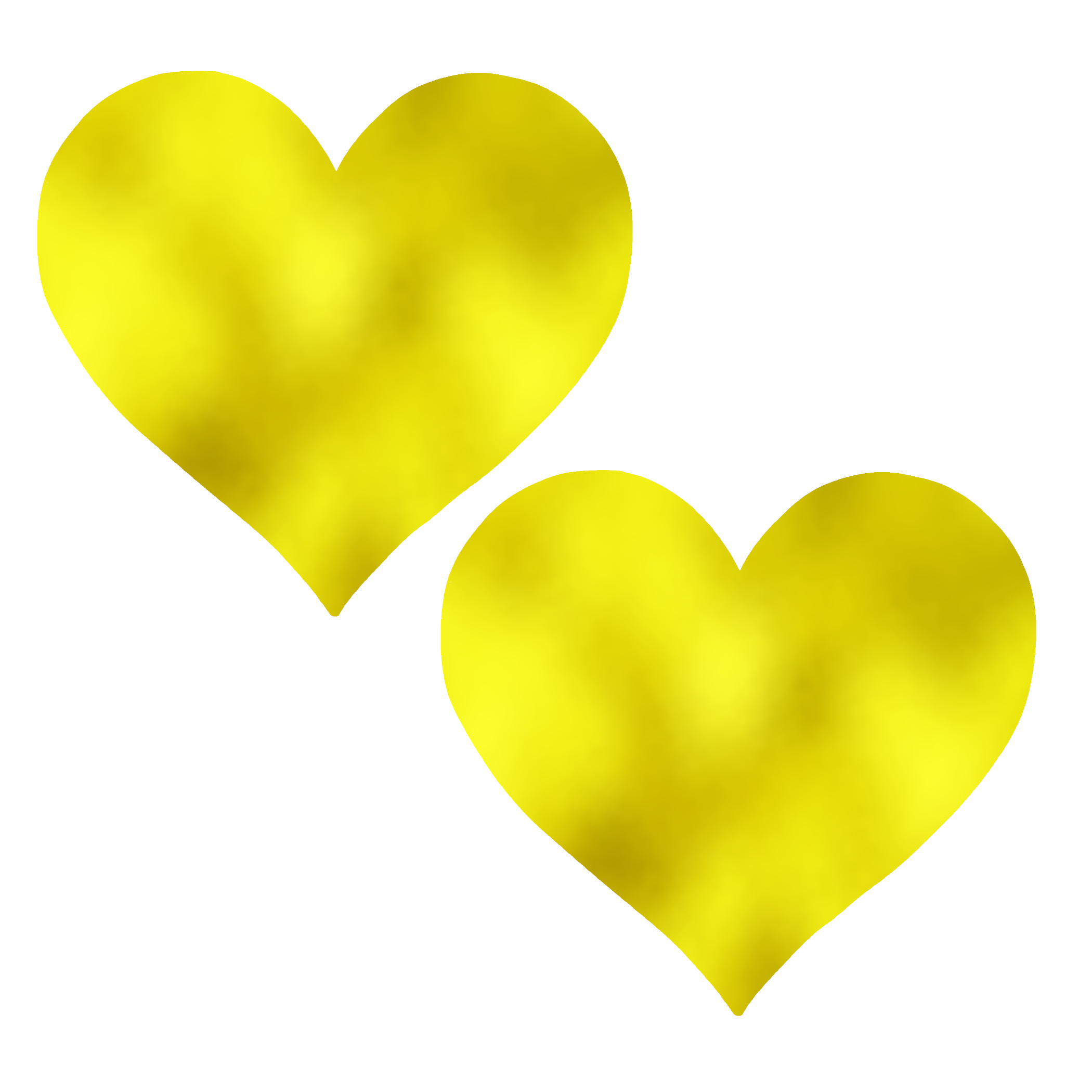 Liquid Yellow Heart