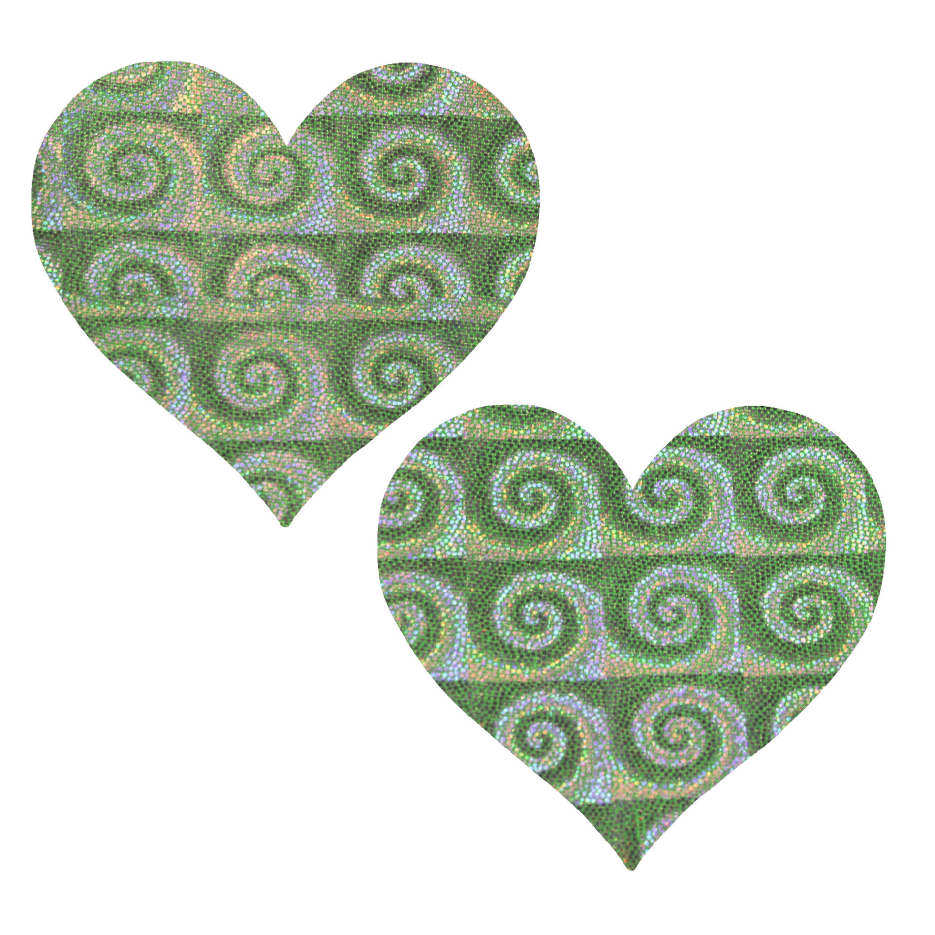 Green Holographic Heart