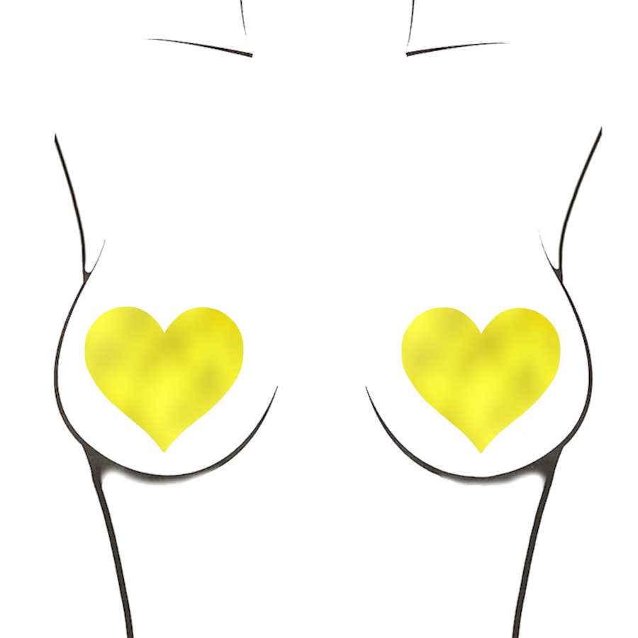 Liquid Yellow Heart