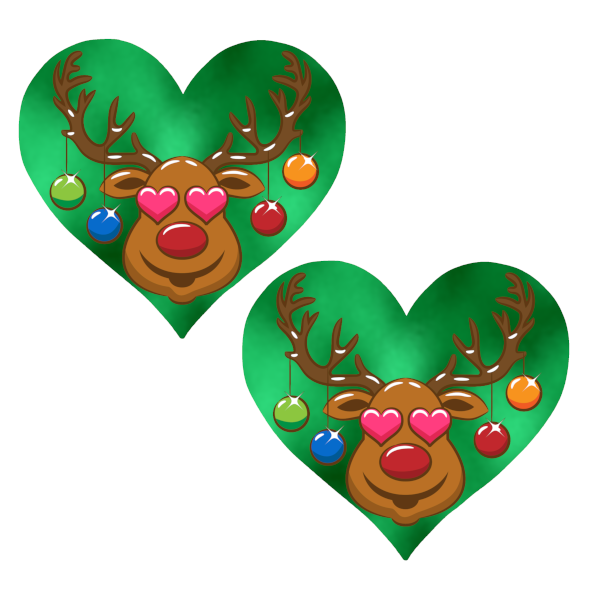 Christmas Deer Heart