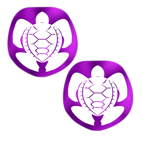 Metallic Purple Turtle