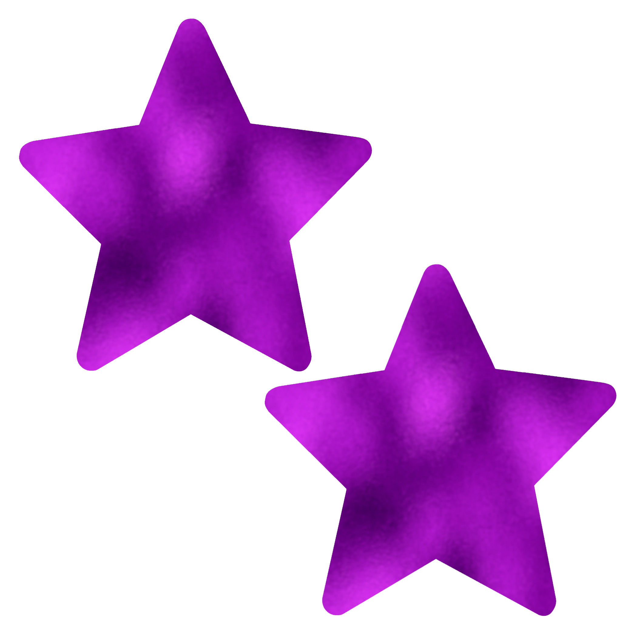 Metallic Purple Star