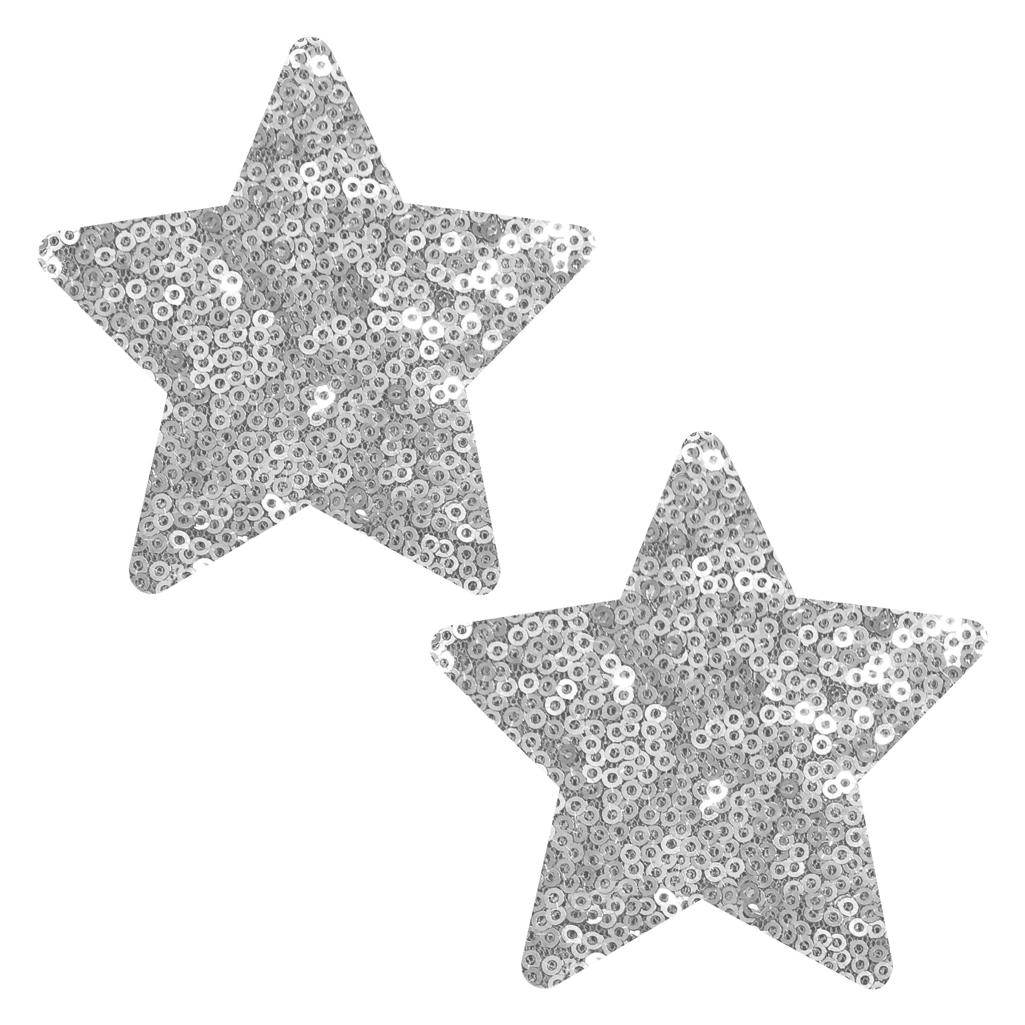 White Sequin Star