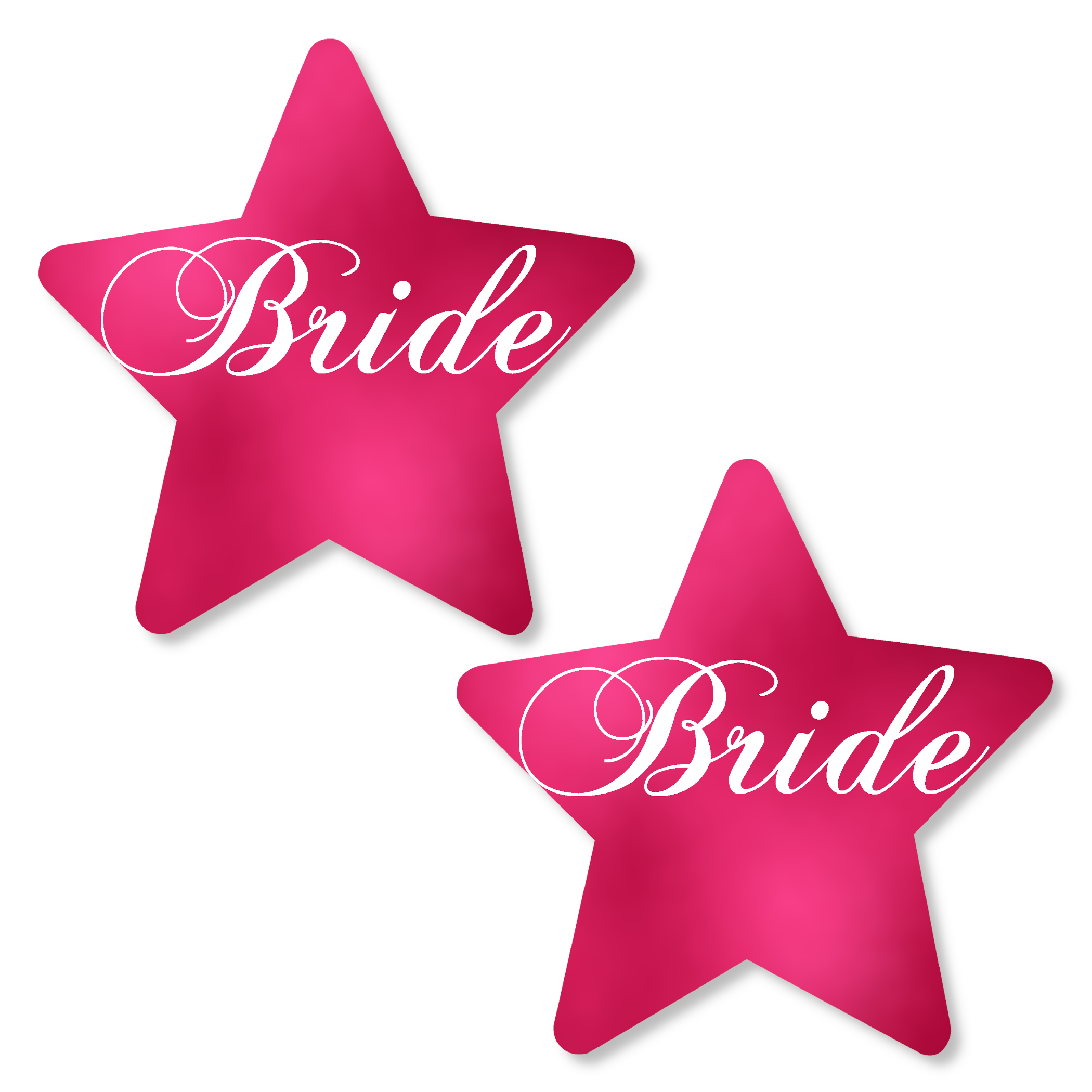 Metallic Pink Bride Star