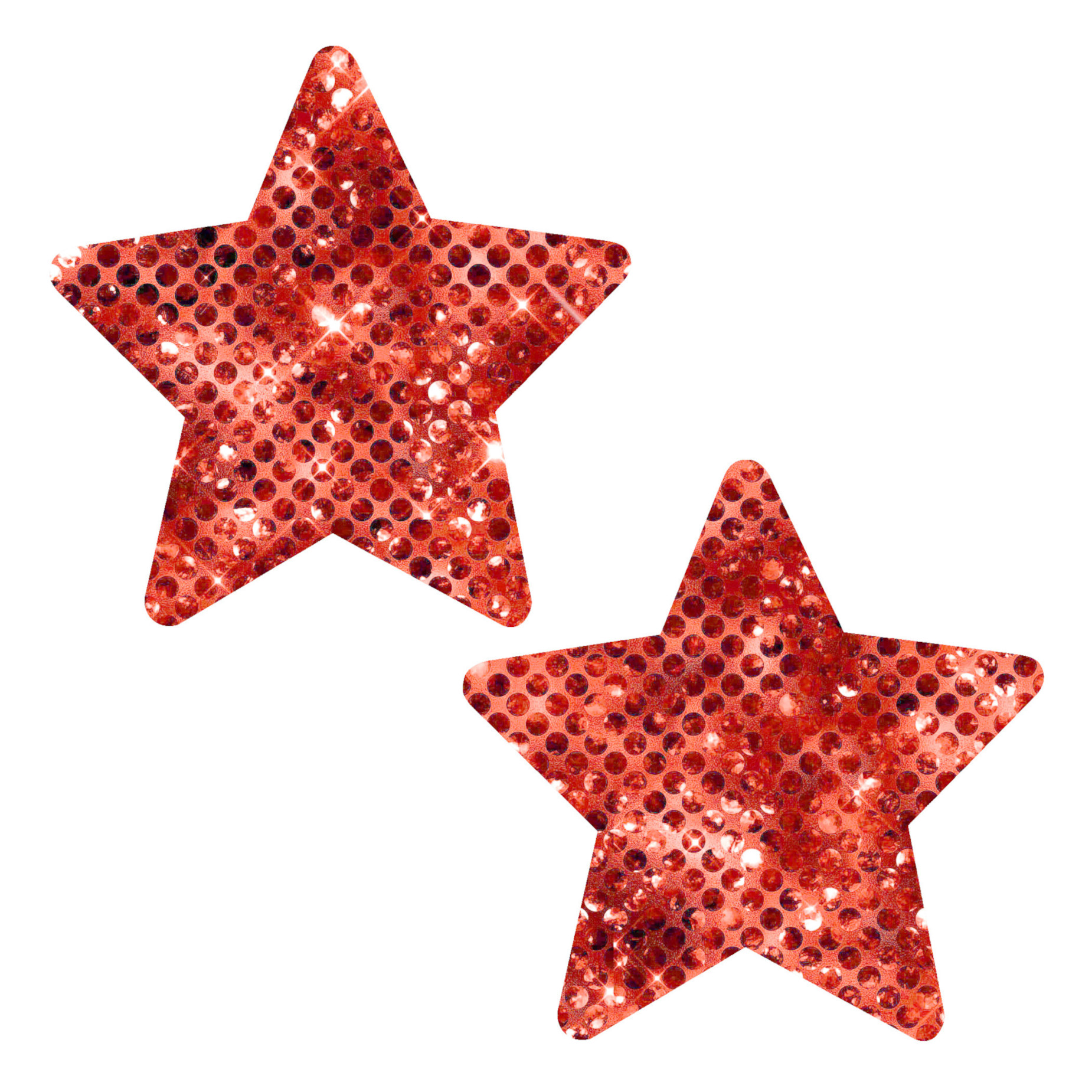 Confetti Red Star