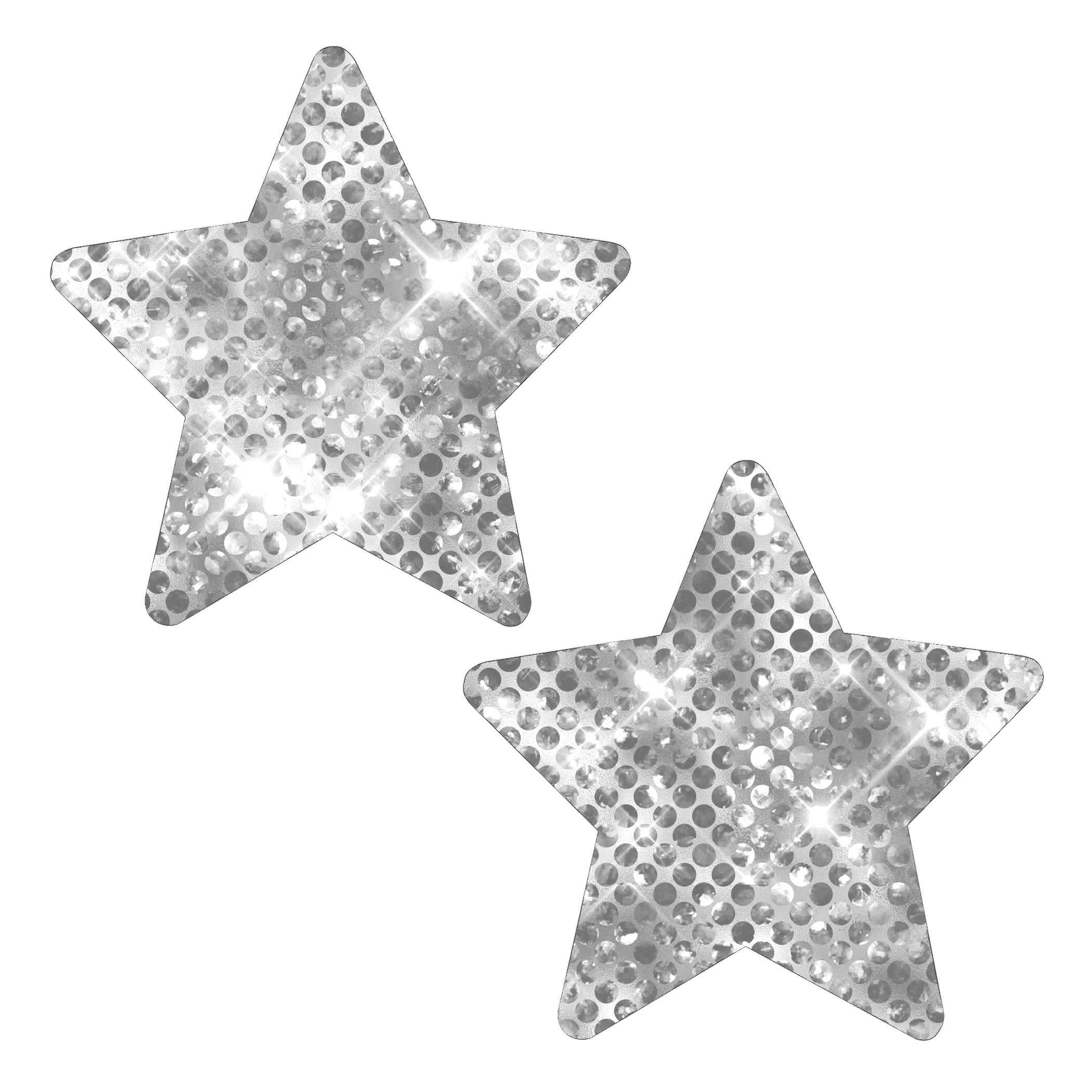 Confetti Silver Star