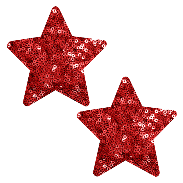 Red Sequin Star
