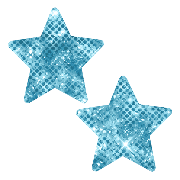 Confetti Teal Star