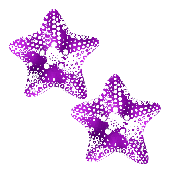Metallic Purple Starfish
